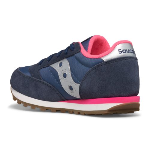 jazz original sneaker bigkid navy silver pink navy silver pink 3