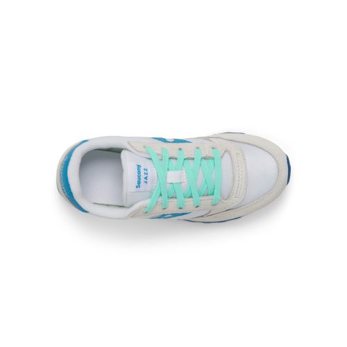 jazz original sneaker bigkid white blue green 6