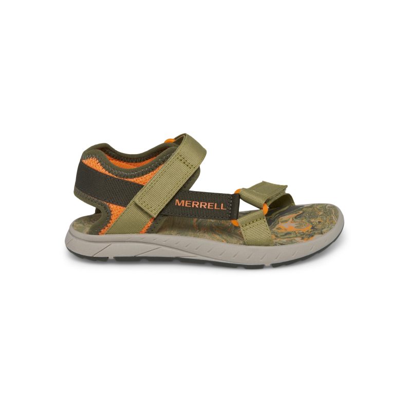 kahuna web 20 sandal bigkid olive orange olive orange 1