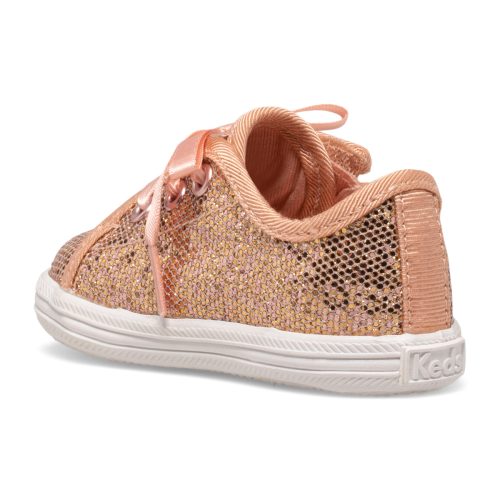 kickstart celebrations crib sneaker littlekid rose gold rose gold 3