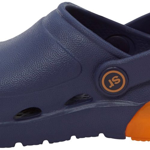 lightup bray clog littlekid navy orange 4