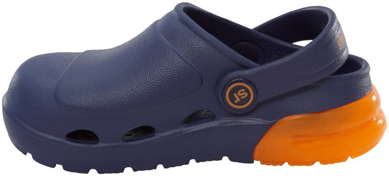 lightup bray clog littlekid navy orange 4