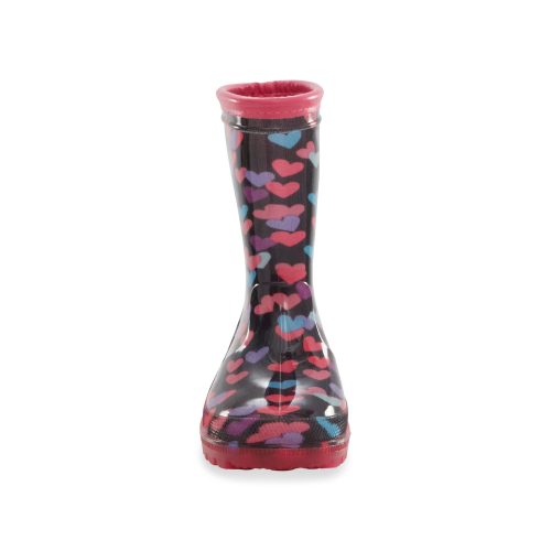 lightup misty rain boot bigkid heart print heart print 5