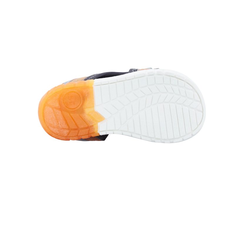 lightup vinnie sandal bigkid orange orange 7