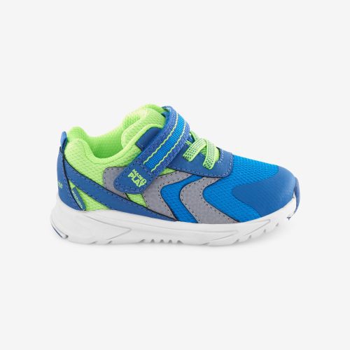 made2play bolt sneaker littlekid blue neon 1