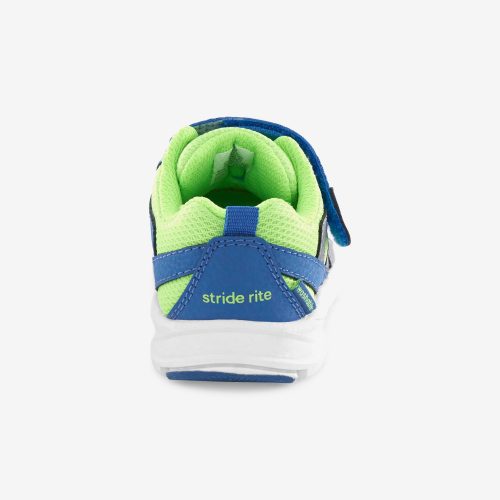 made2play bolt sneaker littlekid blue neon 3