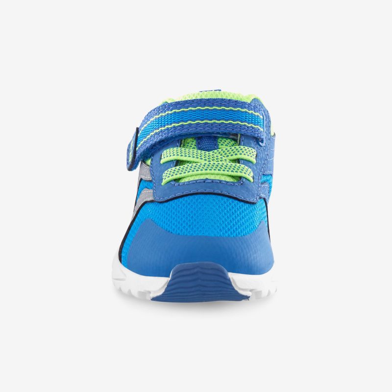 made2play bolt sneaker littlekid blue neon 5