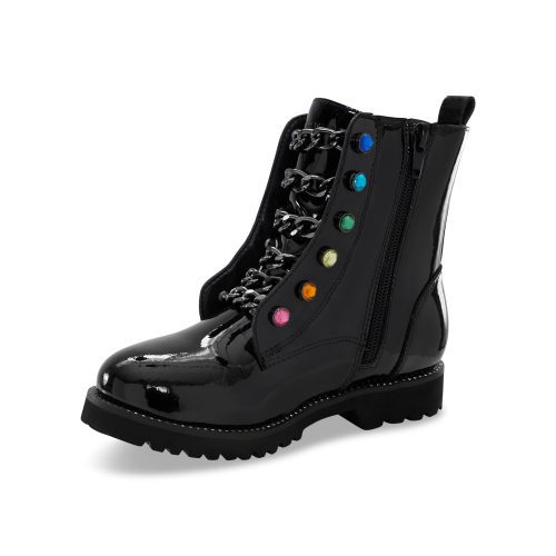 mini bax boot bigkid black patent 8