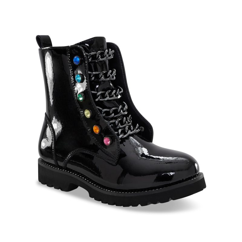 mini bax boot littlekid black patent 2