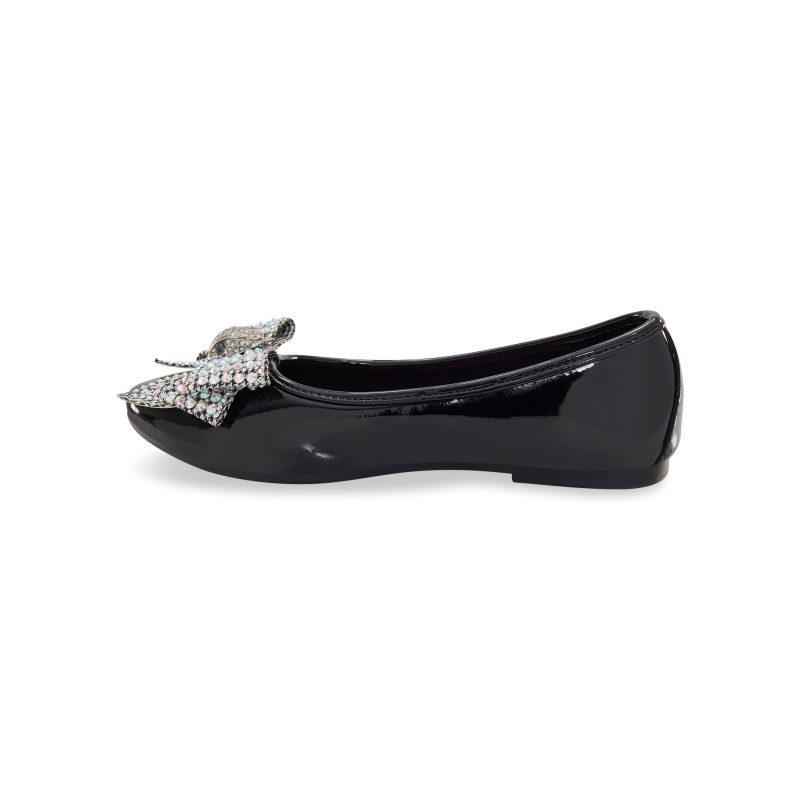 mini kensington ballet flat bigkid black patent 7