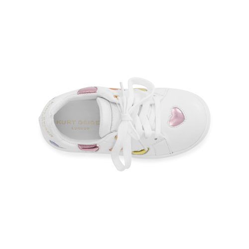 mini lane love sneaker littlekid white 5