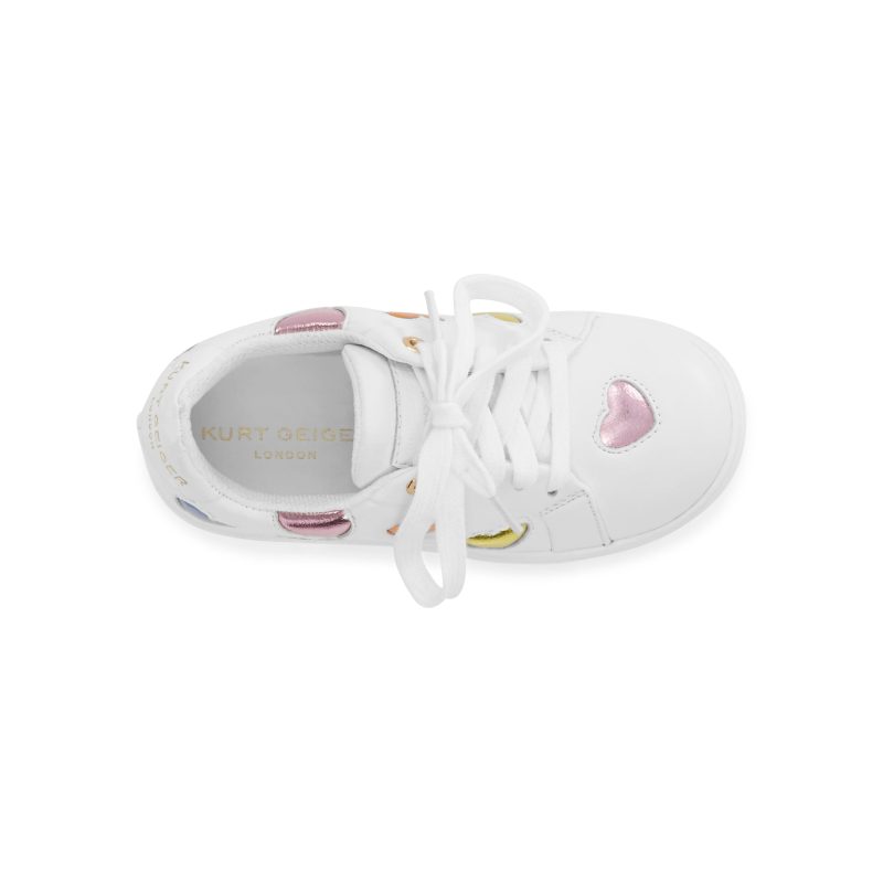 mini lane love sneaker littlekid white 5