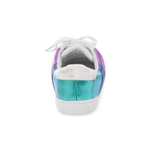 mini lane stripe sneaker bigkid white 3