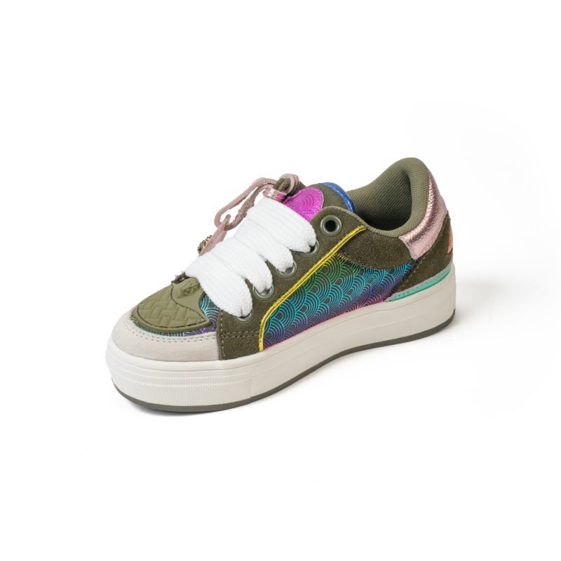 mini southbank sneaker littlekid green combo 7