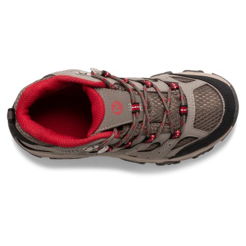 moab 3 mid waterproof hiker bigkid boulder red boulder red 5