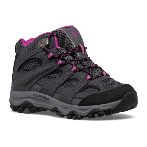 moab 3 mid waterproof hiker bigkid granite berry 2