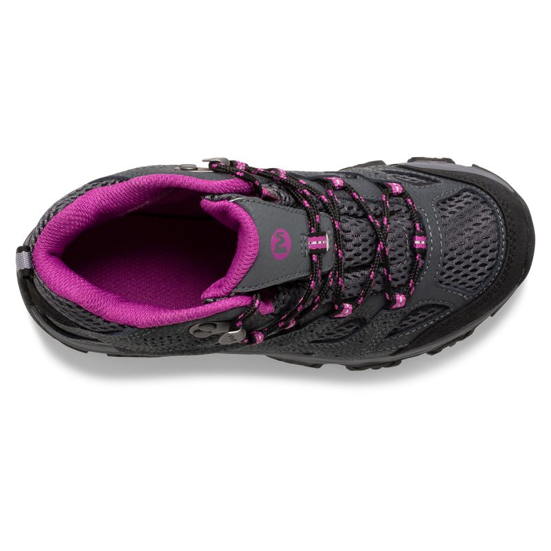 moab 3 mid waterproof hiker bigkid granite berry 4