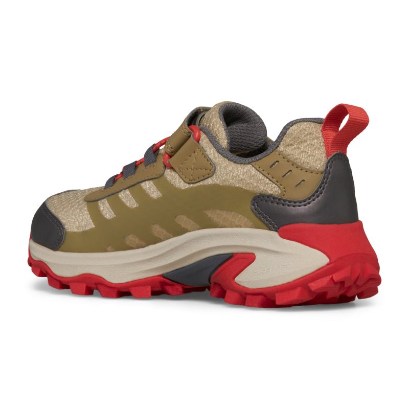 moab speed 2 low ac waterproof sneaker bigkid coyote coyote 3