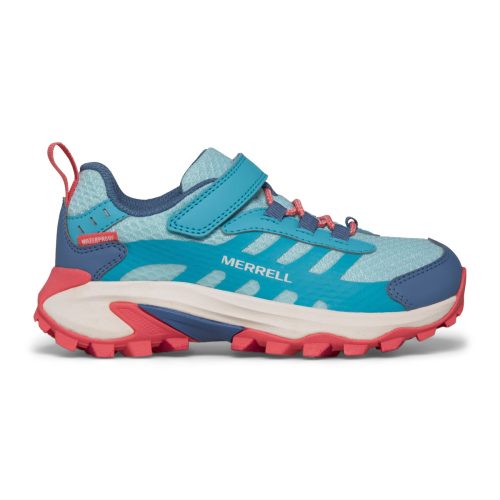 moab speed 2 low ac waterproof sneaker bigkid turq coral 1