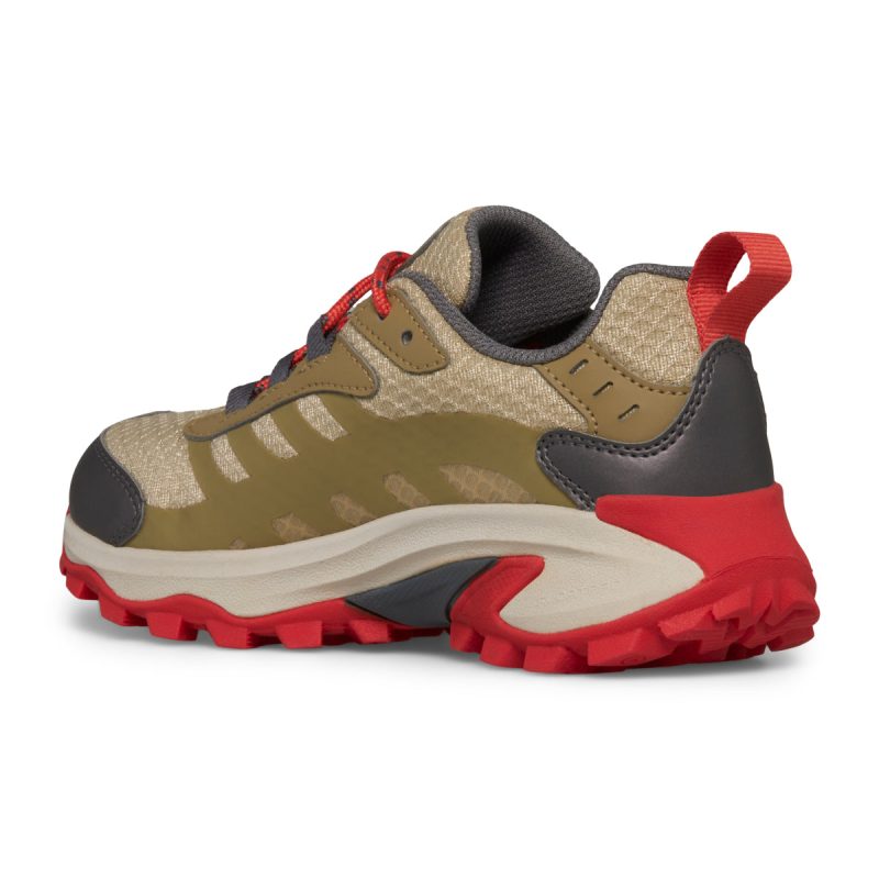 moab speed 2 low waterproof sneaker bigkid coyote coyote 3