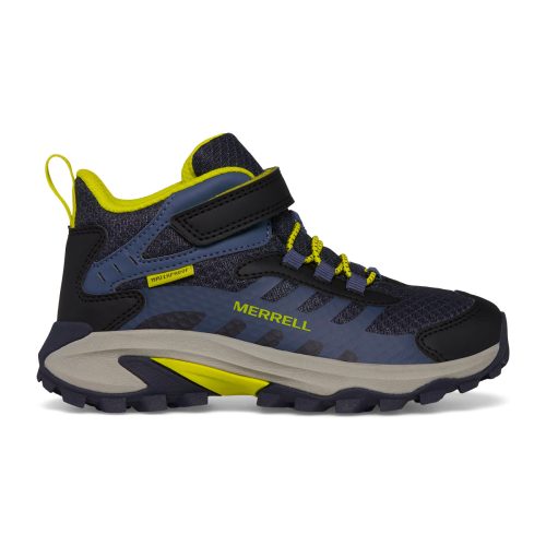 moab speed 2 mid ac waterproof hiker bigkid navy hi viz navy hi viz 1