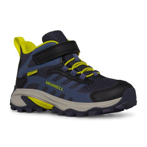 moab speed 2 mid ac waterproof hiker bigkid navy hi viz navy hi viz 2