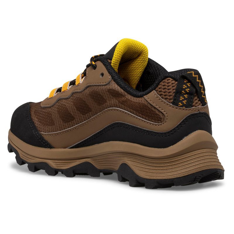 moab speed low waterproof sneaker bigkid walnut 3