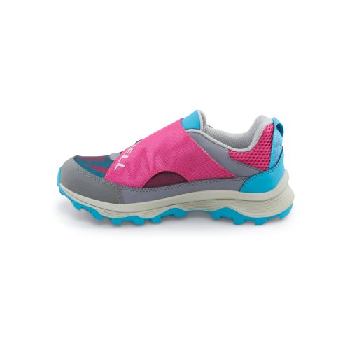 moab speed low ziptrek waterproof sneaker bigkid grey turquoise berry 4