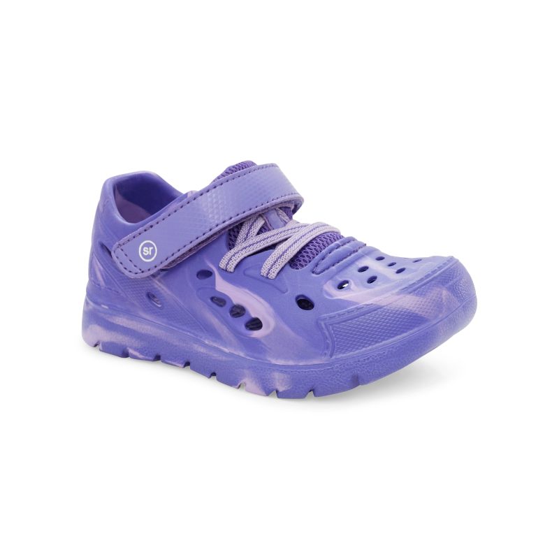 oceano sandal littlekid purple swirl purple swirl 2