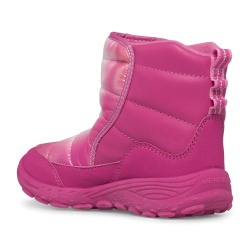 polar puffer boot bigkid pink multi 3