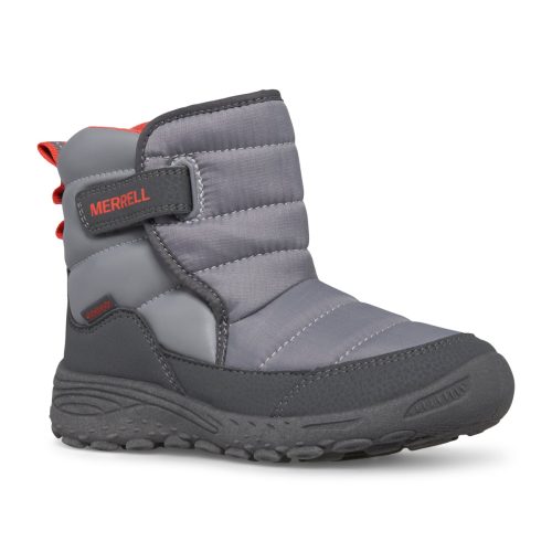 polar puffer boot littlekid grey orange grey orange 2