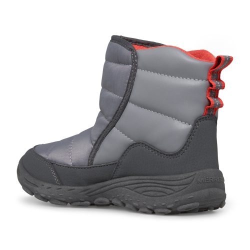 polar puffer boot littlekid grey orange grey orange 3