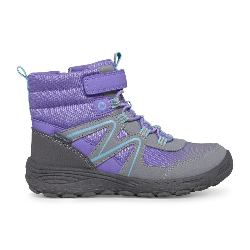 polar trekker boot bigkid grey purple turquoise 1