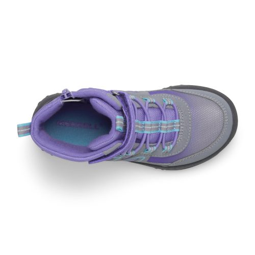 polar trekker boot bigkid grey purple turquoise 5