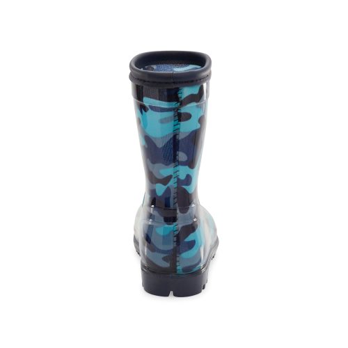 reino rain boot littlekid blue camo 3