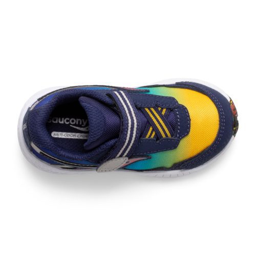 ride 10 jr sneaker littlekid blue yellow blue yellow 5