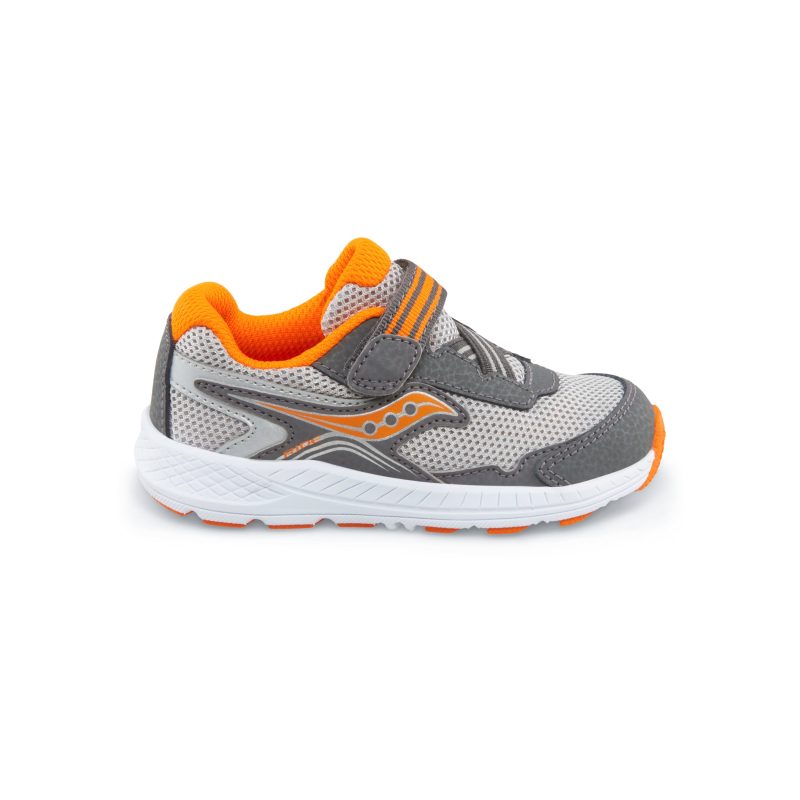 ride 10 jr sneaker littlekid grey orange grey orange 1