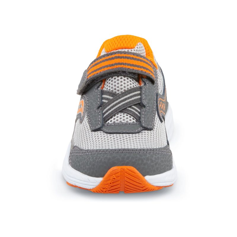 ride 10 jr sneaker littlekid grey orange grey orange 5