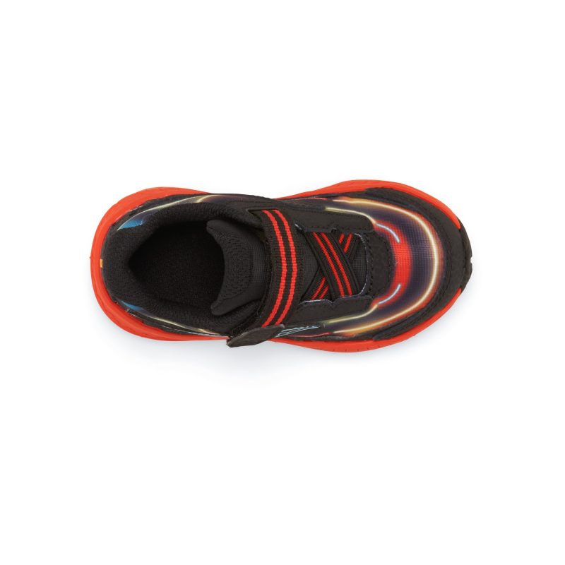 ride 10 jr sneaker littlekid neon black red neon black red 6