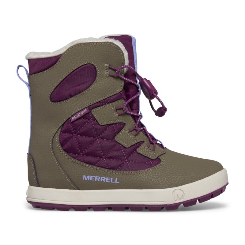 snow bank 40 waterproof boot bigkid truffle plum truffle plum 1