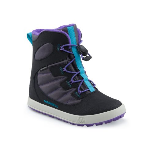 snow bank 40 waterproof boot bigkid black purple turquoise 2