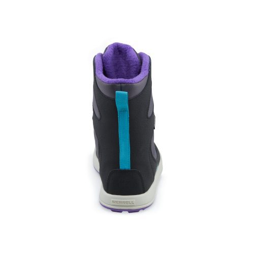 snow bank 40 waterproof boot bigkid black purple turquoise 3