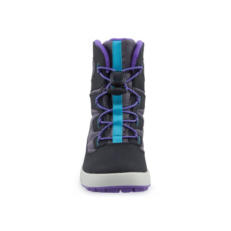 snow bank 40 waterproof boot bigkid black purple turquoise 5