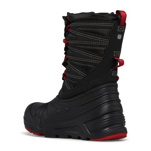 snow quest lite 30 waterproof boot bigkid black grey red black grey red 3