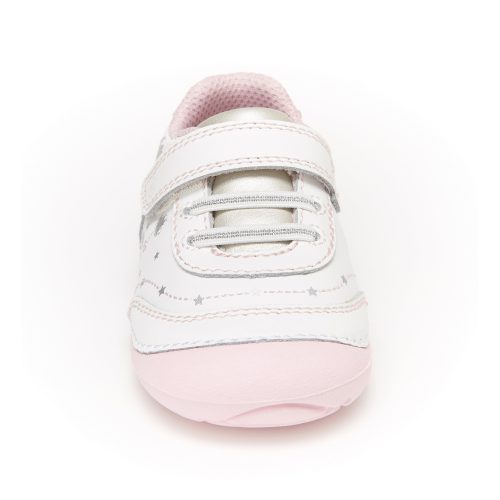 soft motion adalyn sneaker littlekid white silver 5