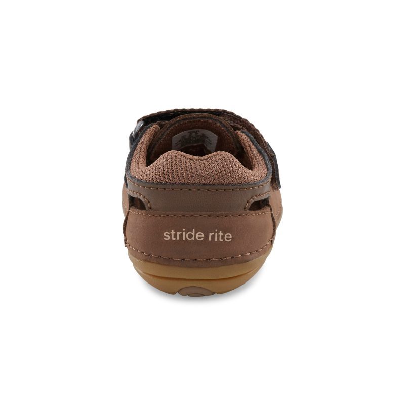 soft motion adam sneaker sandal littlekid brown 3