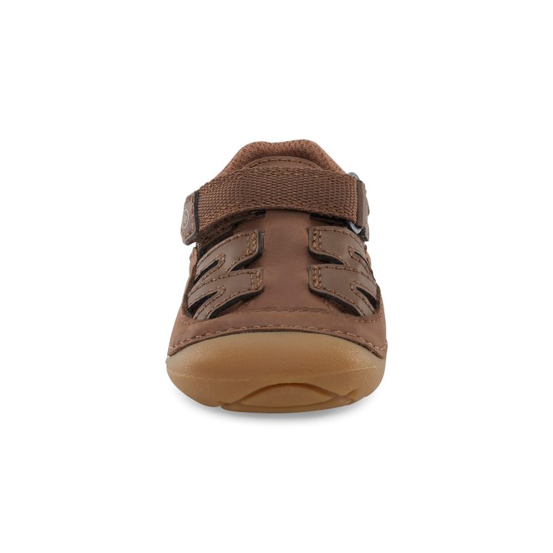 soft motion adam sneaker sandal littlekid brown 5