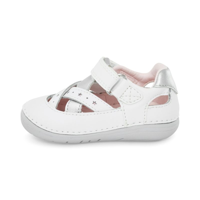 soft motion kiki 20 sandal littlekid white 4