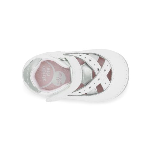 soft motion kiki 20 sandal littlekid white 6