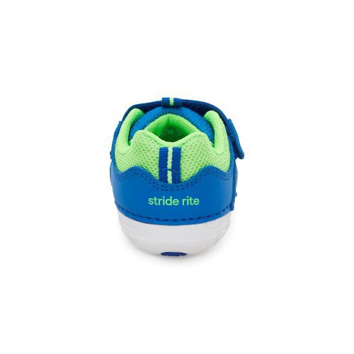 soft motion kylo sneaker littlekid blue lime blue lime 3